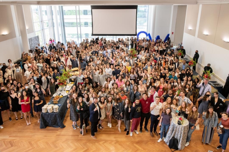 Class of 2022 is welcomed to the GW Alumni Association. (Photos by Dave Scavone)