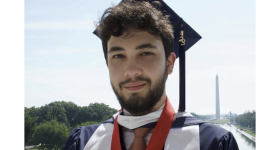 Elliott School graduate Yosef Bukhari is a member of the 2024 class of Rhodes Scholars.